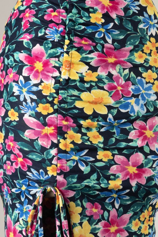 Let’s Brunch Halter Midi Dress