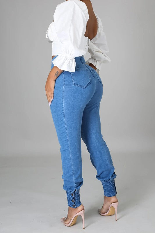 Kenge Denim Jogger Pants