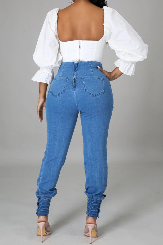 Kenge Denim Jogger Pants