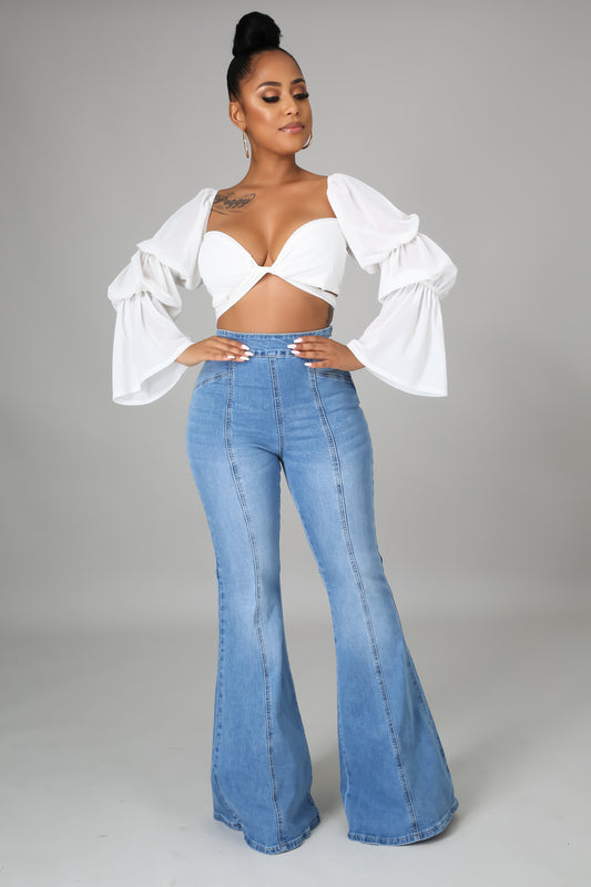 Ebony Day to Night Denim Pants