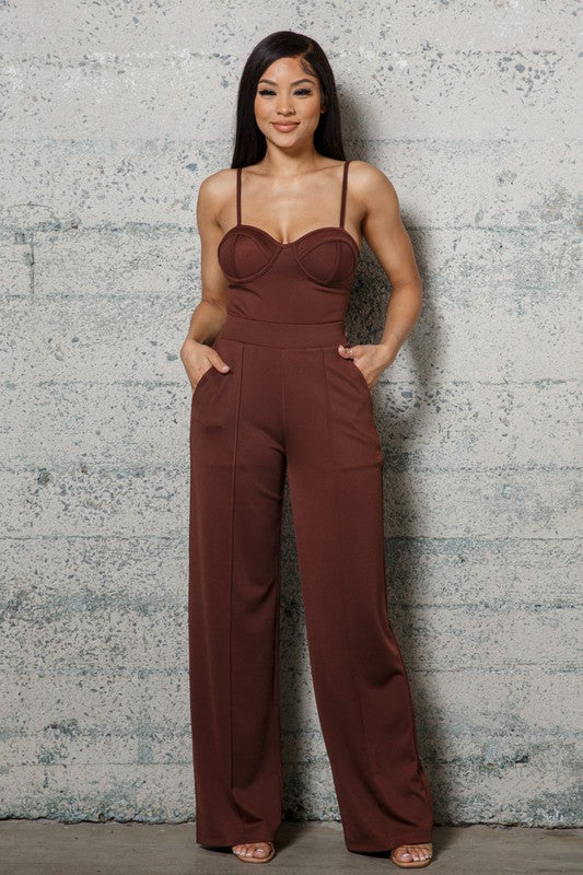 Feeling Myself Three Piece Wide Leg Pants Set