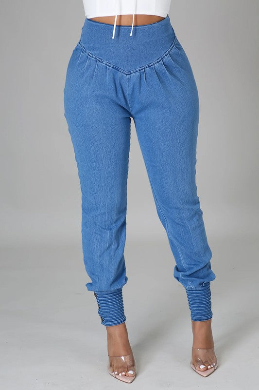 Kenge Denim Jogger Pants