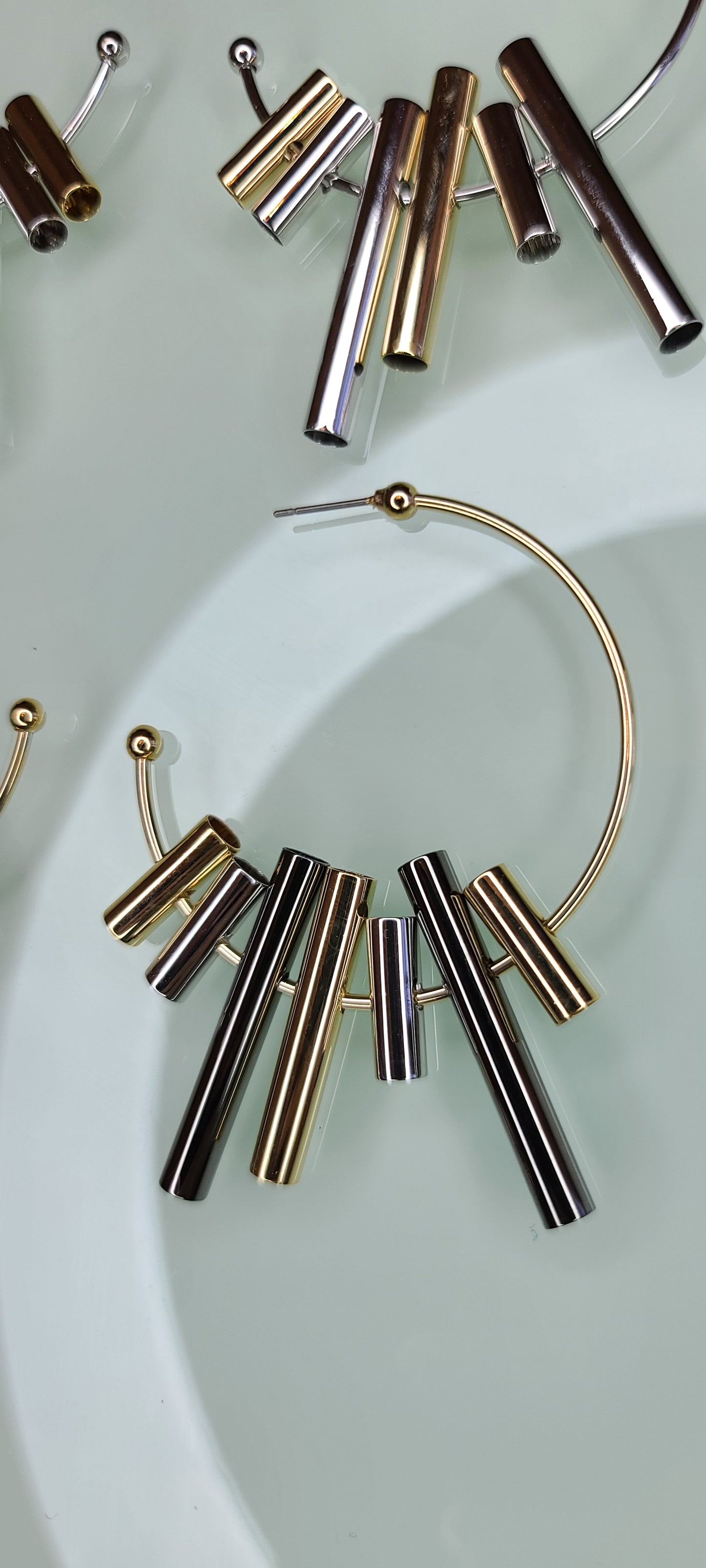 Pipe Dreams Hoop Earrings