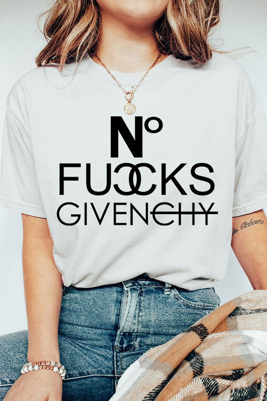 No F**ks Givenchy Designer T-Shirt