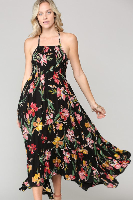 Garden Party Floral Maxi Dress