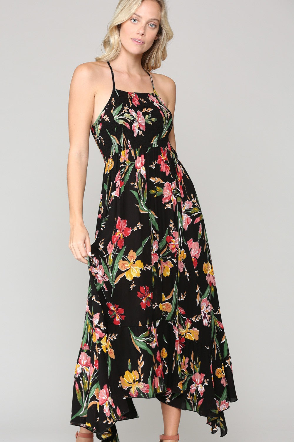 Garden Party Floral Maxi Dress