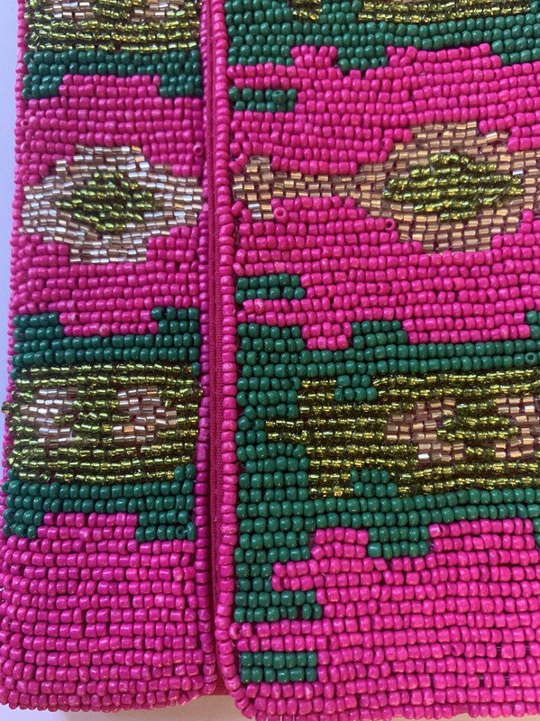 Kenya Tribal Pink Clutch