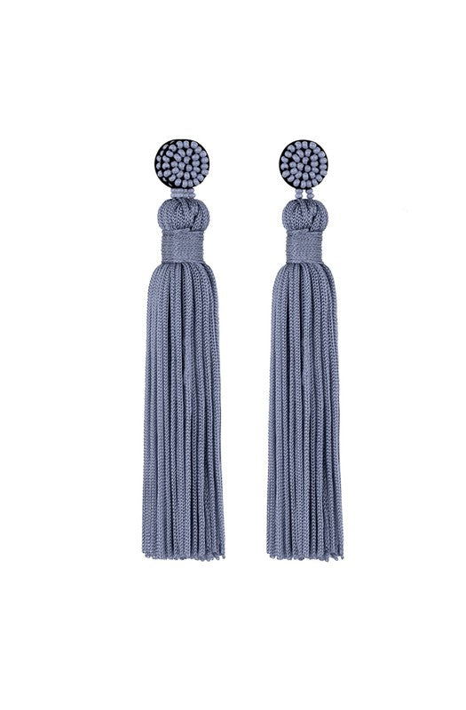 Stormy Tassel Earrings